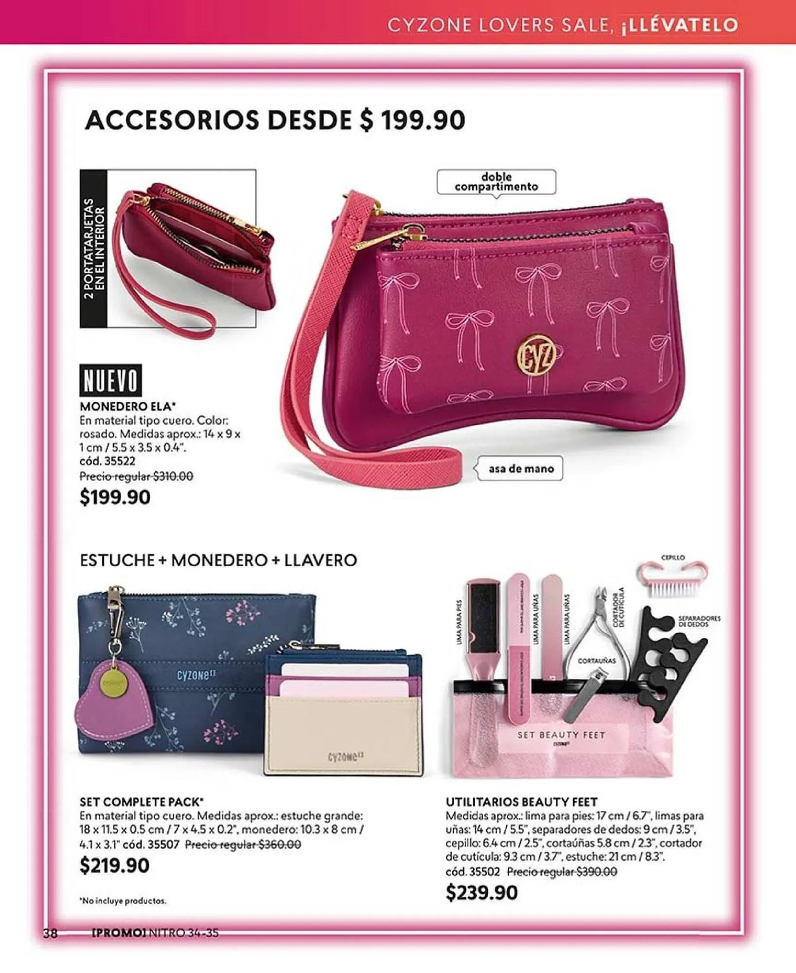 Catálogo de Catálogo Cyzone 12 de agosto al 31 de diciembre 2025 - Pagina 38