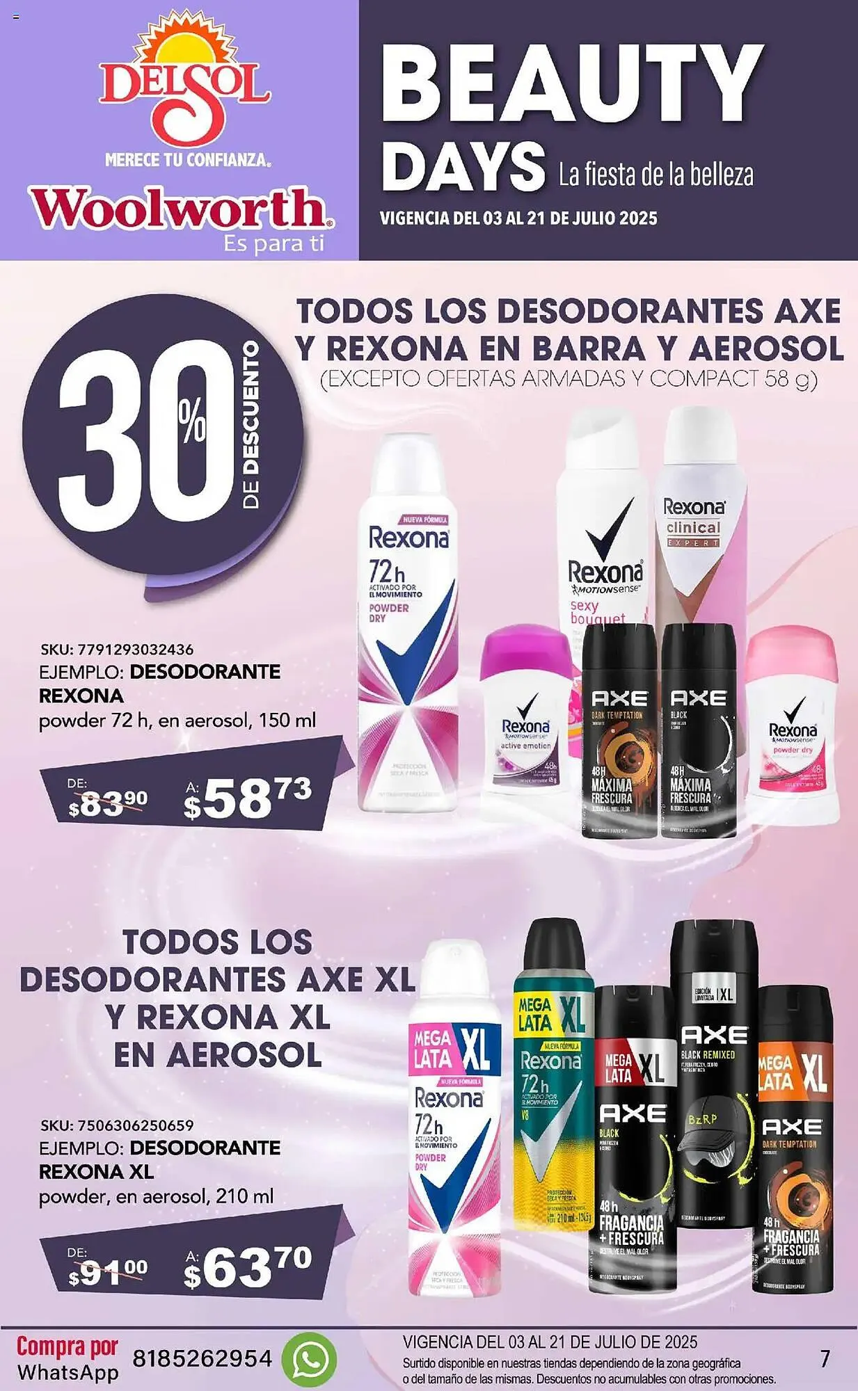 Catálogo de Catálogo Woolworth 3 de julio al 21 de julio 2025 - Pagina 7