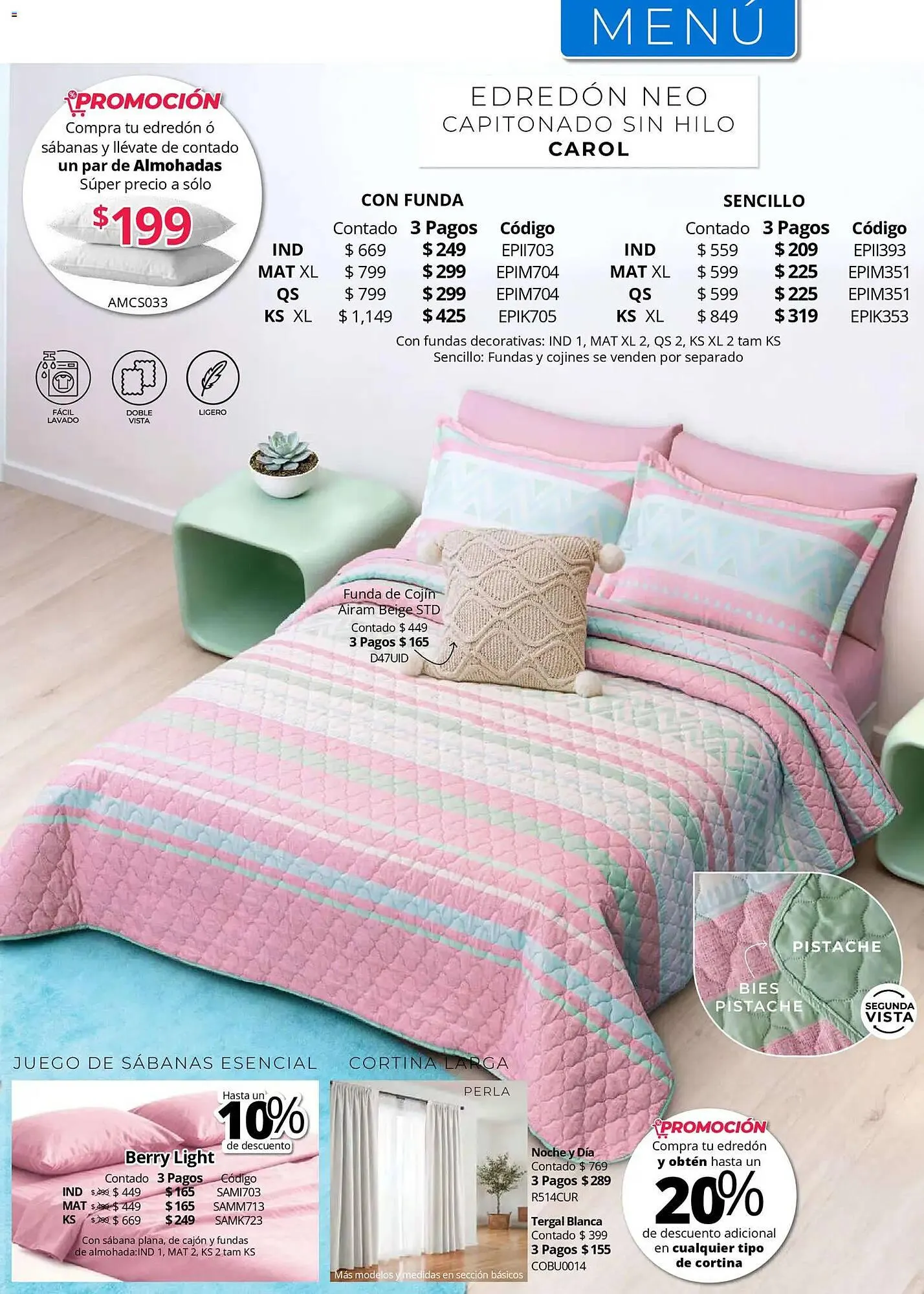 Catálogo de Catálogo Colchas Concord 1 de mayo al 1 de agosto 2026 - Pagina 77