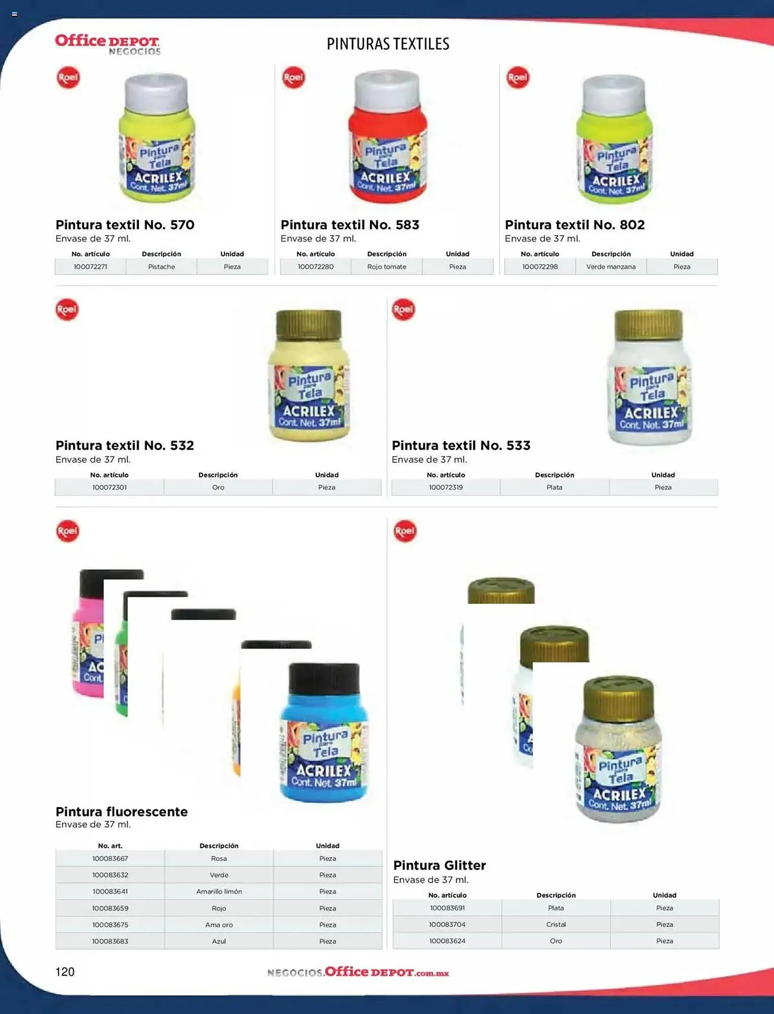 Catálogo de Catálogo Office Depot 9 de enero al 31 de diciembre 2025 - Pagina 122