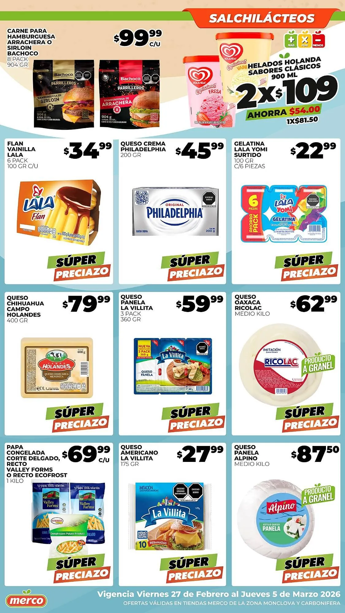 Catálogo de Folleto Merco 27 de febrero al 5 de marzo 2026 - Pagina 16