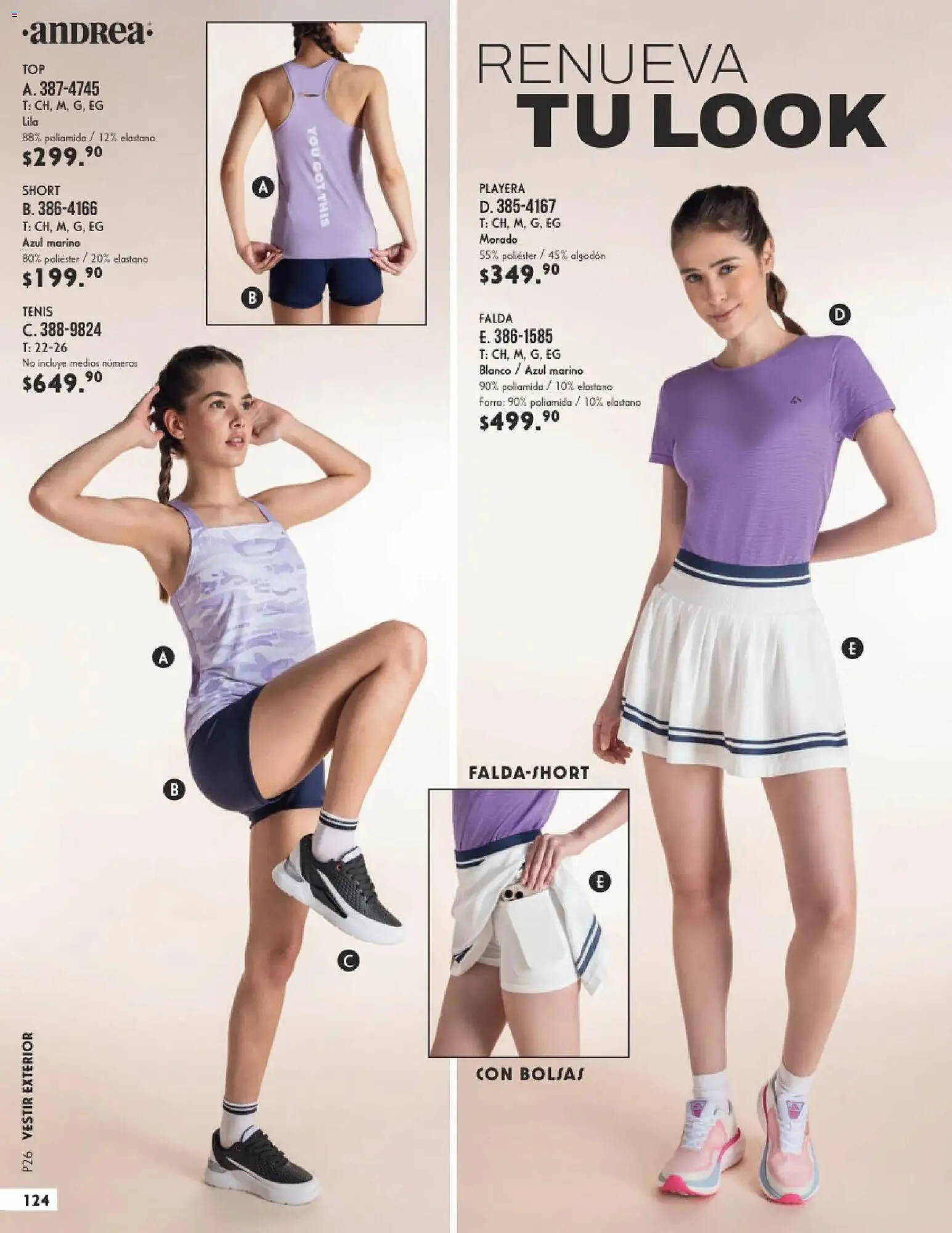 Catálogo de Catálogo Andrea 25 de enero al 1 de junio 2026 - Pagina 124