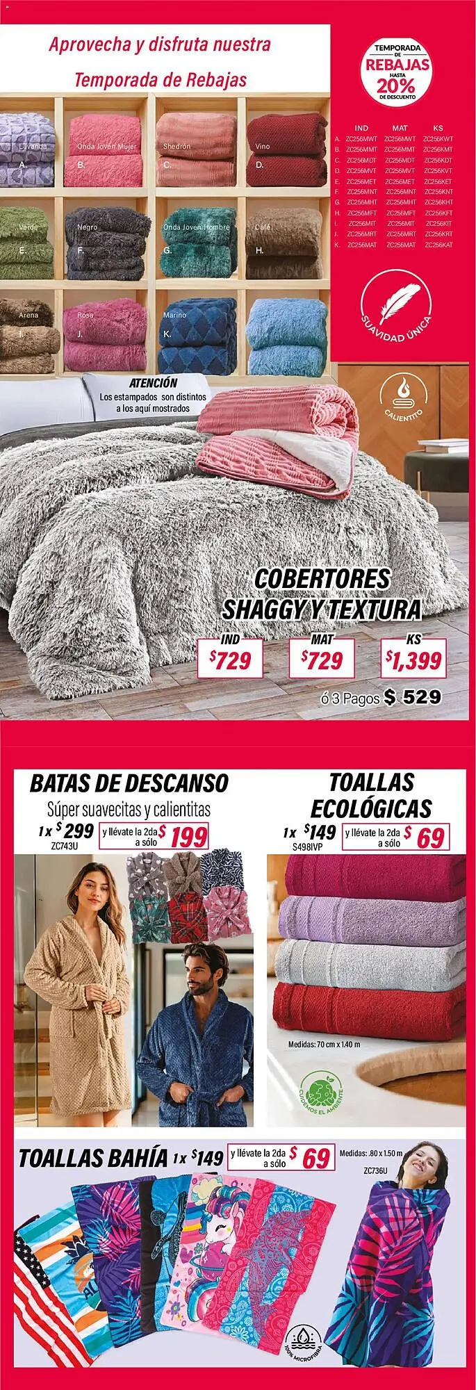 Catálogo de Catálogo Colchas Concord 1 de febrero al 2 de mayo 2026 - Pagina 198