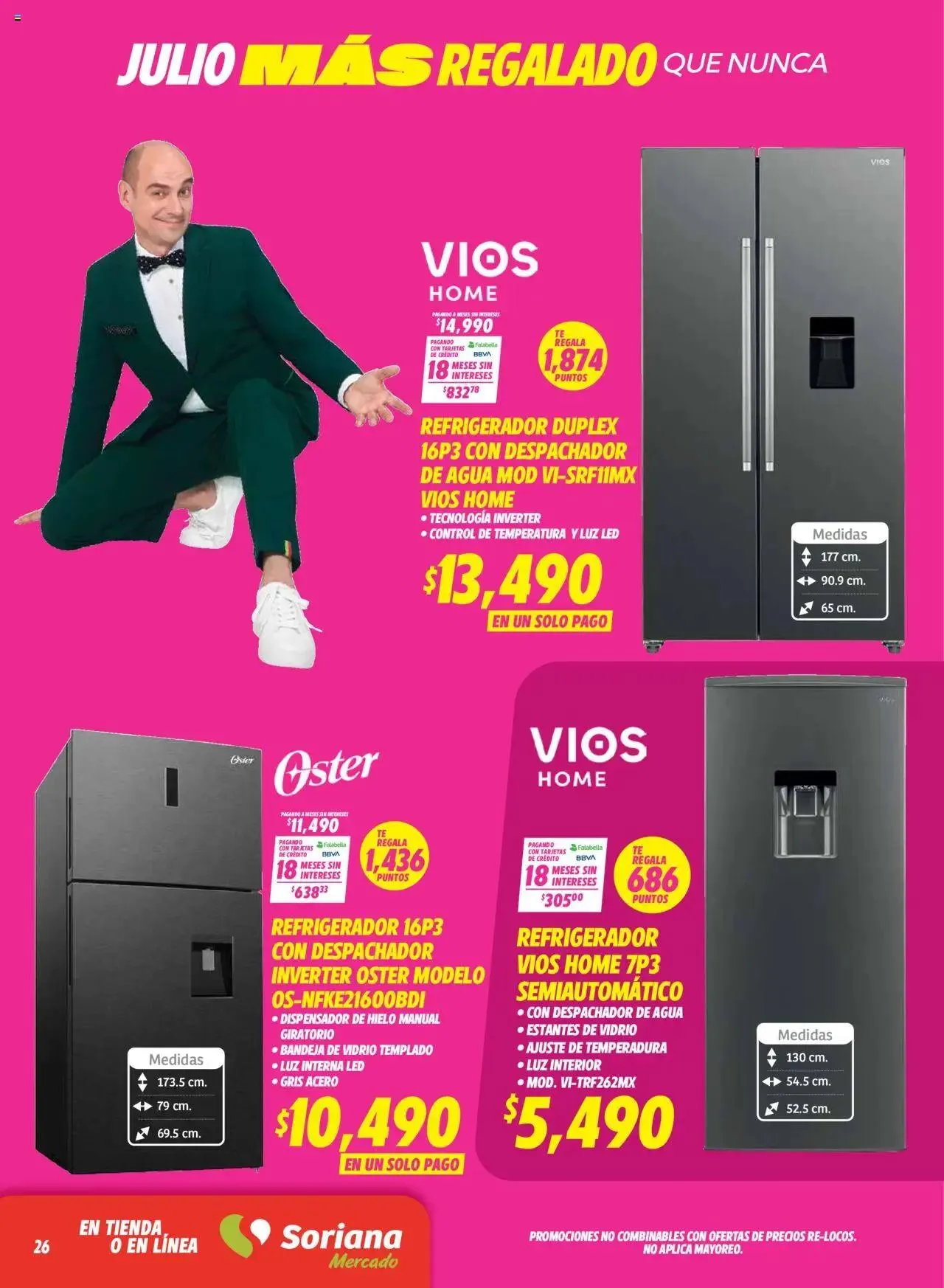 Catálogo de Soriana - Julio Regalado Mercado Nacional 23 de mayo al 29 de mayo 2025 - Pagina 26