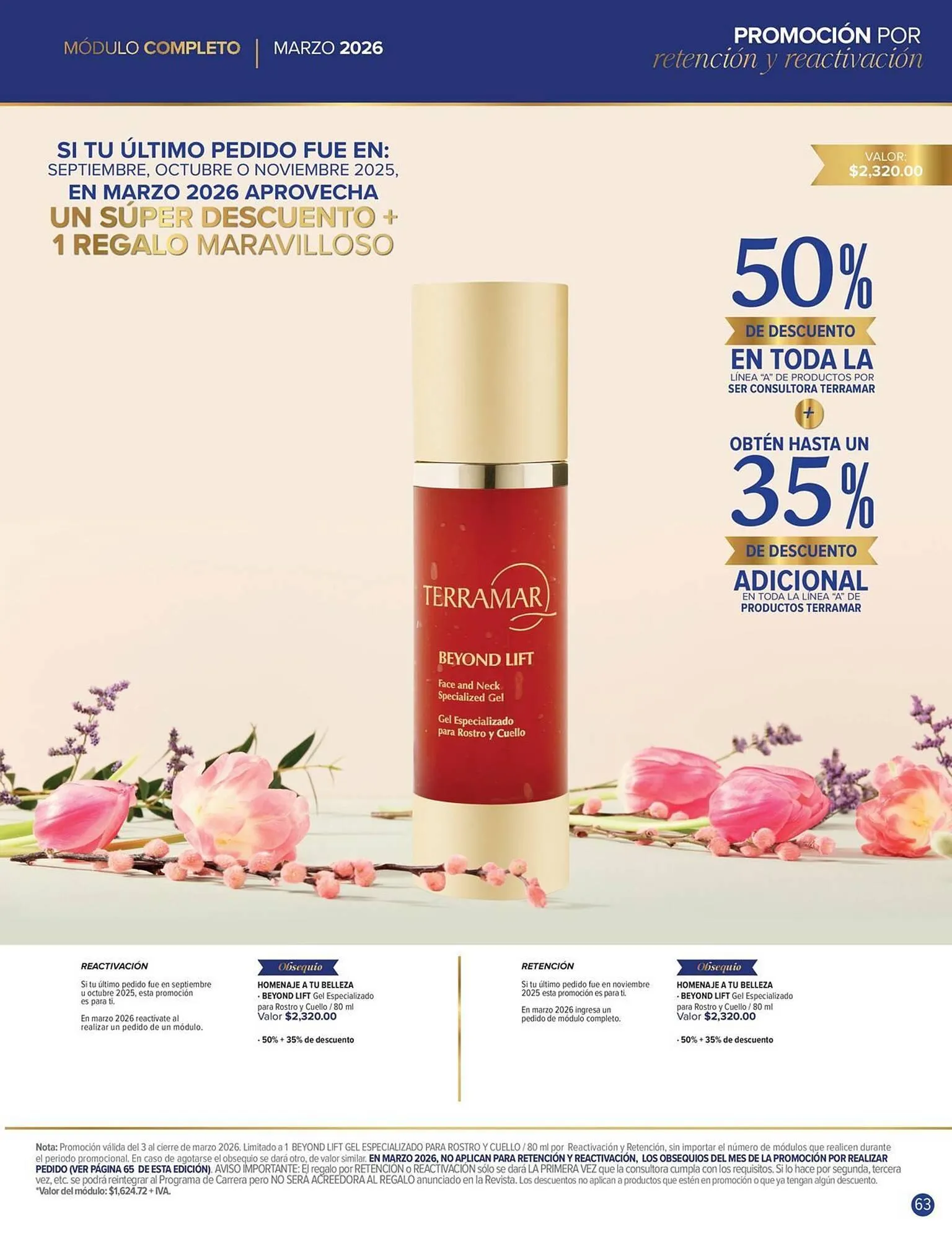 Catálogo de Catálogo Terramar Brands 1 de marzo al 31 de marzo 2026 - Pagina 63