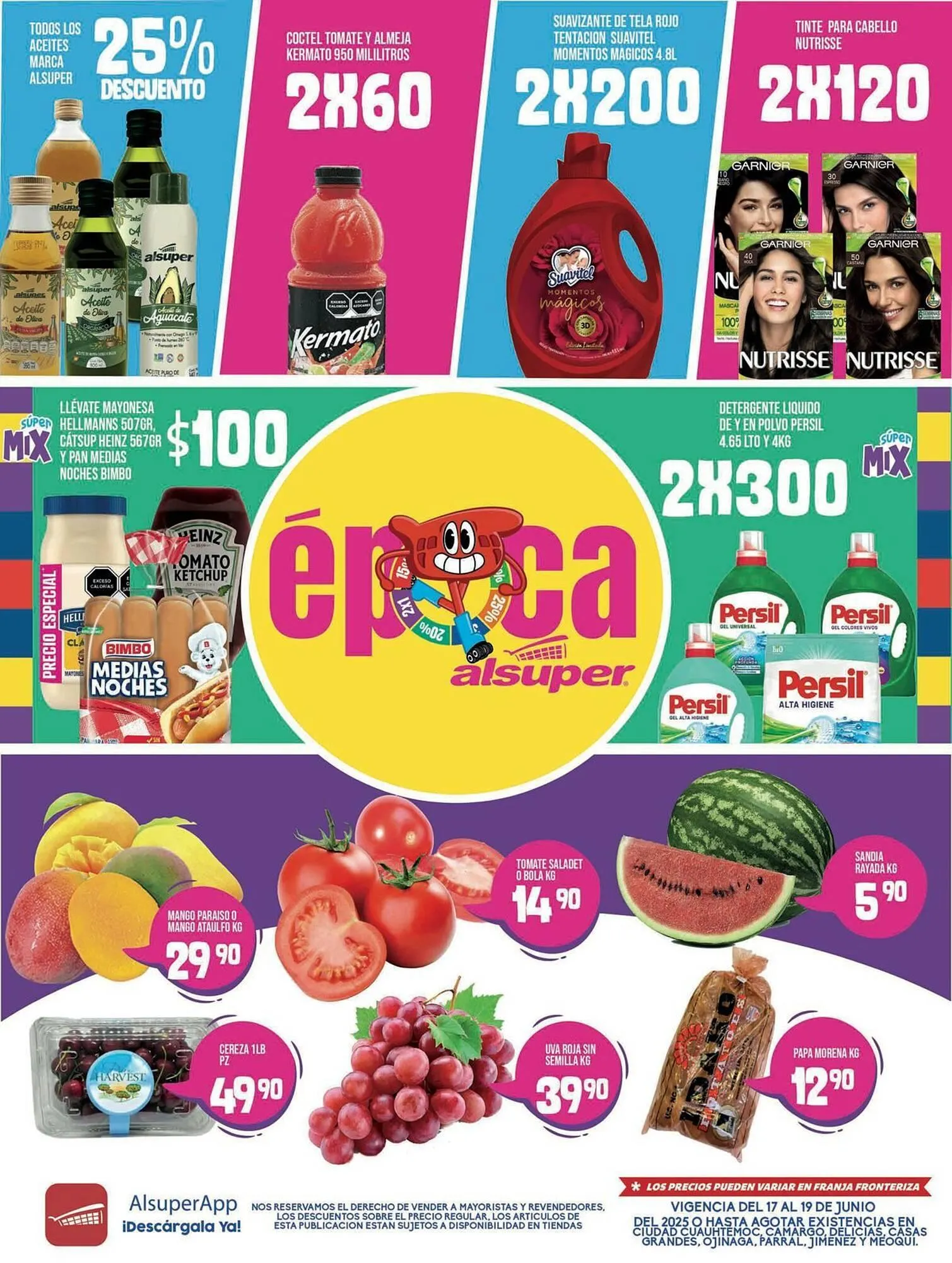 Catálogo de Catálogo Alsuper 17 de junio al 19 de junio 2025 - Pagina 1