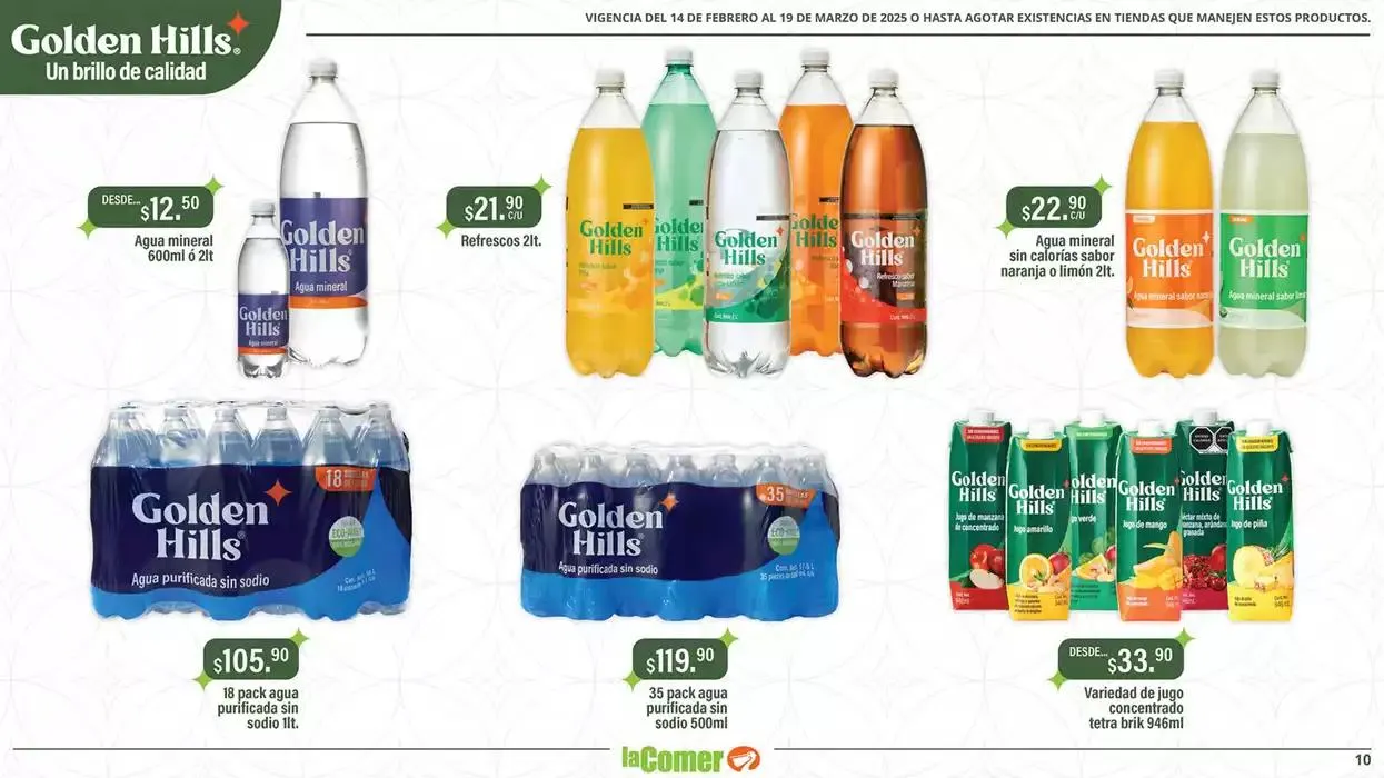 Catálogo de Golden Hills 14 de febrero al 19 de marzo 2025 - Pagina 10