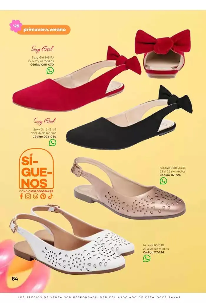 Catálogo de Pakar Mujer 31 de enero al 31 de agosto 2025 - Pagina 84