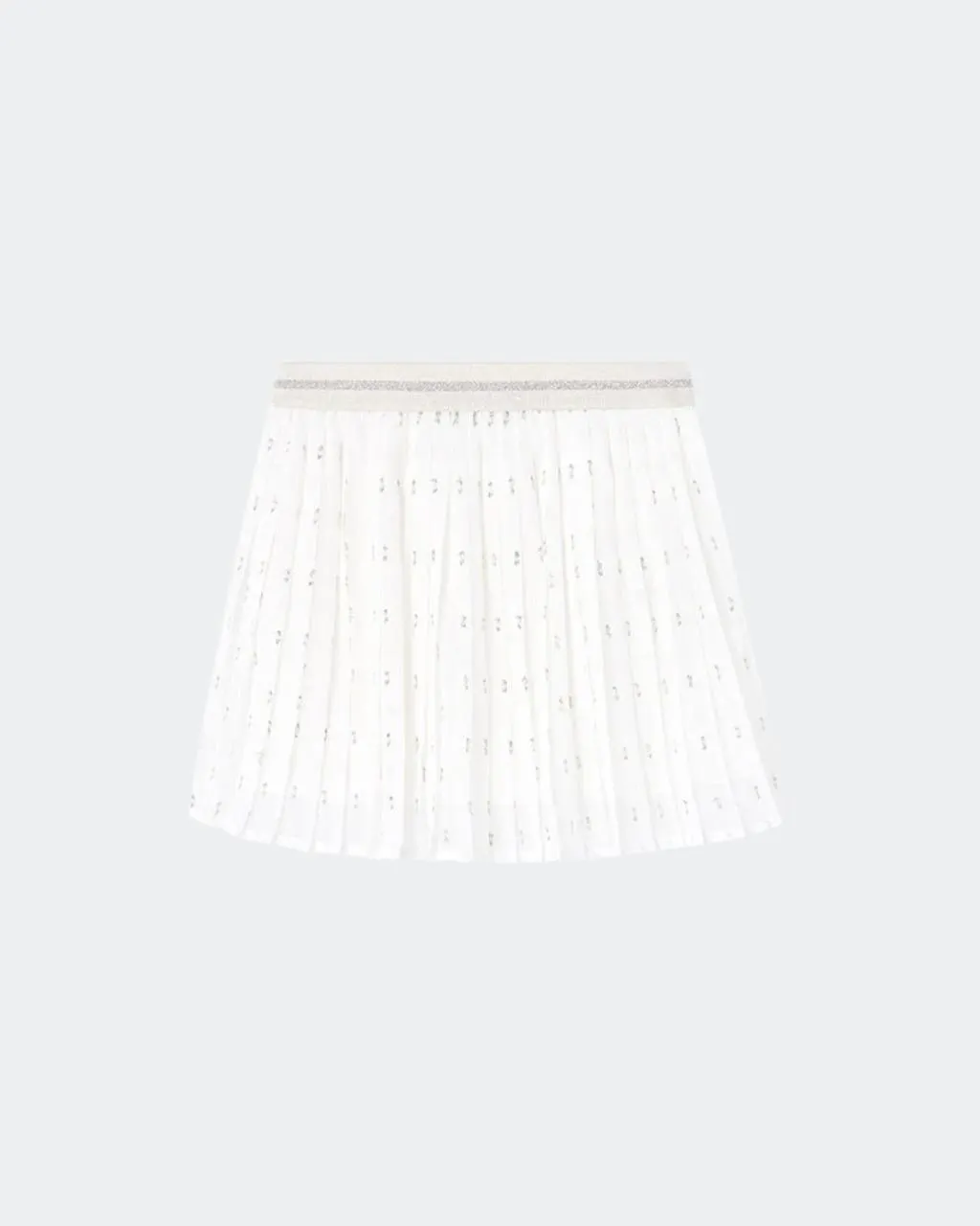 Falda tableada para niña