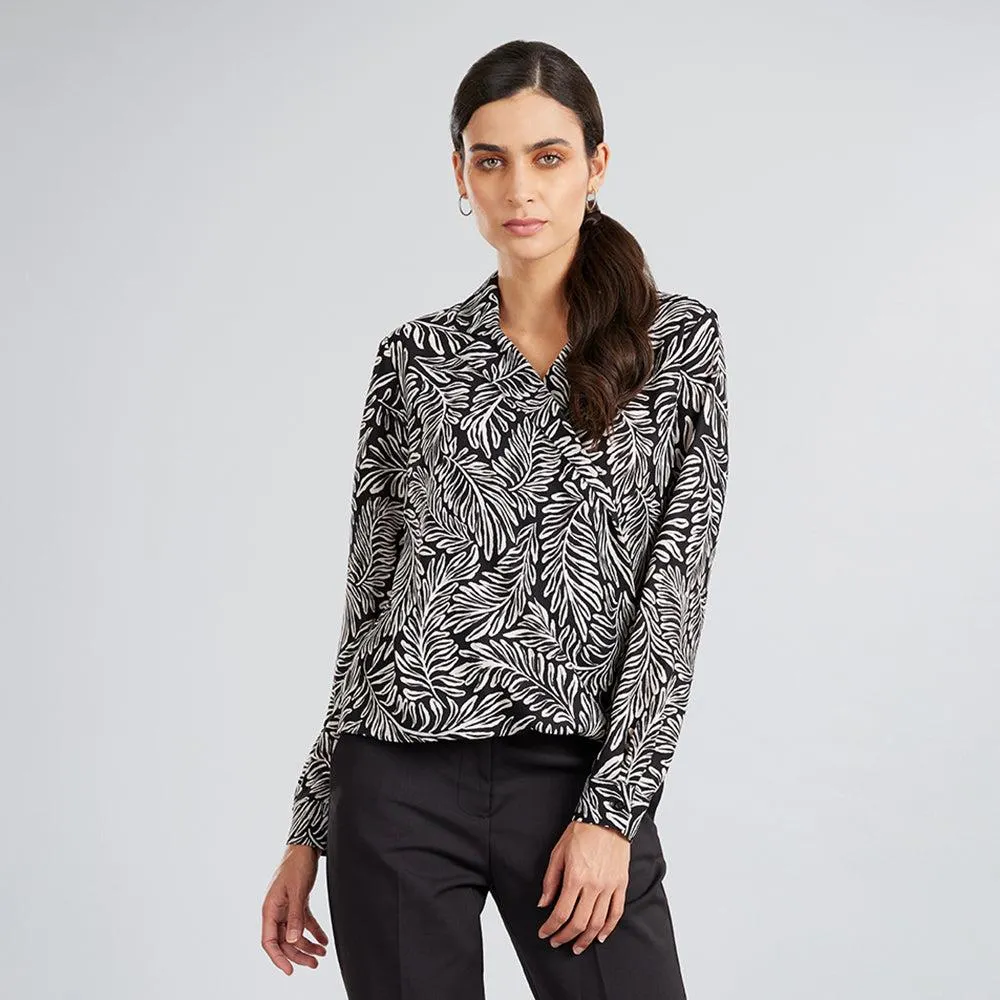 Blusa Cruce En Contraste