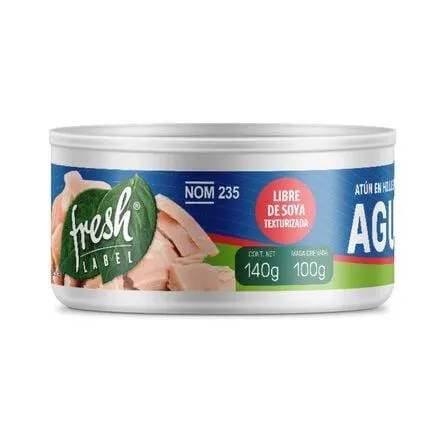 Atún Fresh Label En Agua 140 g