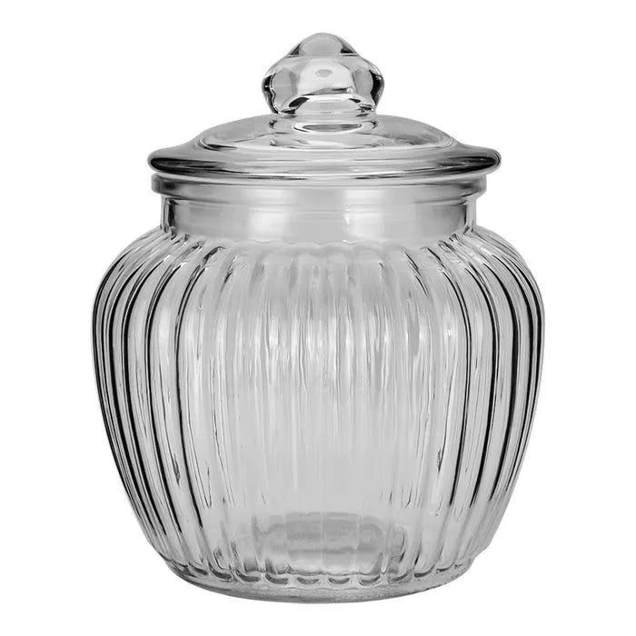 Frasco de vidrio con tapa hermética 1.1 L ATGS10 Home Sweet Home