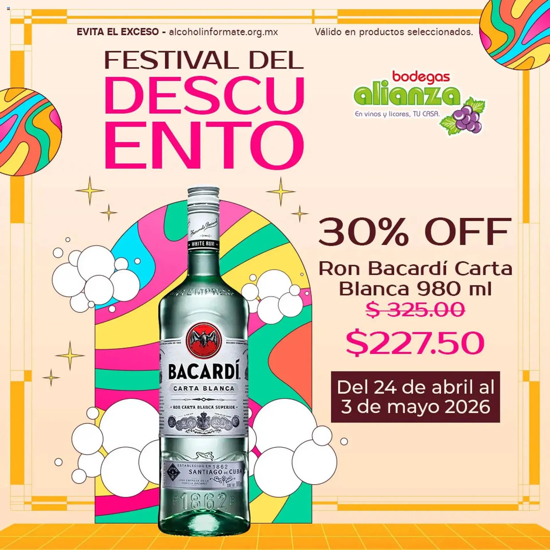 Catálogo de Folleto Bodegas Alianza 24 de abril al 3 de mayo 2026 - Pagina 1