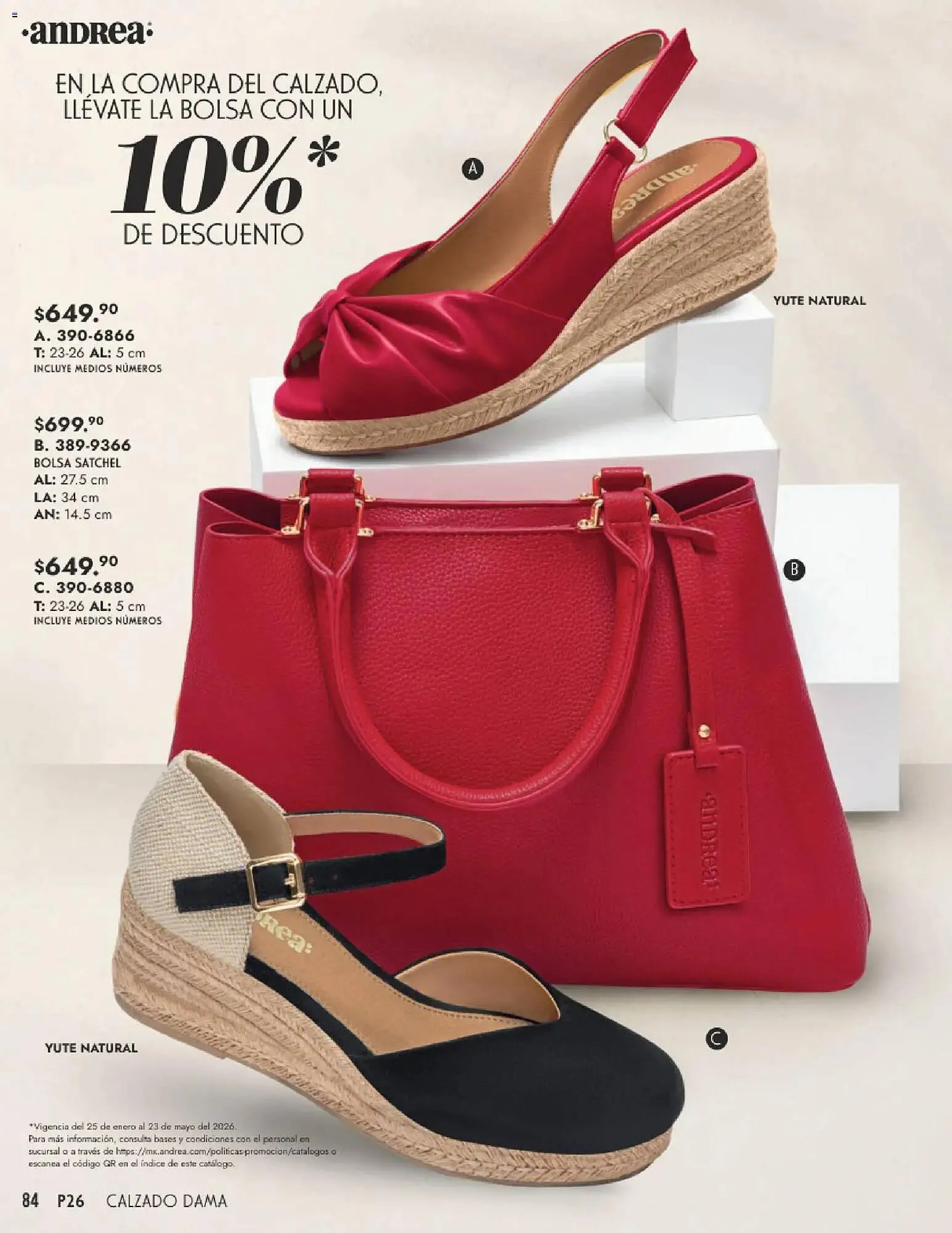 Catálogo de Catálogo Andrea 25 de enero al 24 de mayo 2026 - Pagina 84
