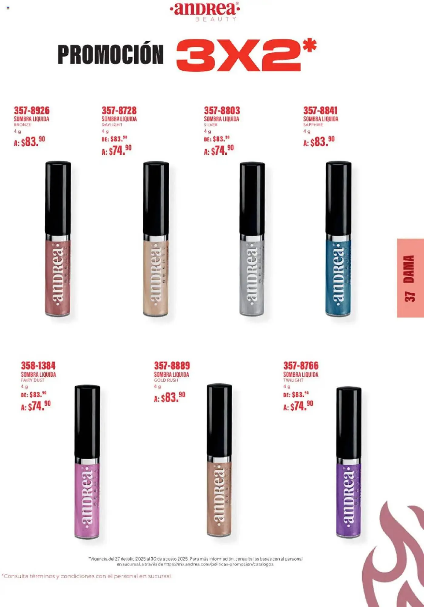 Catálogo de Catálogo Andrea 27 de julio al 30 de julio 2025 - Pagina 37