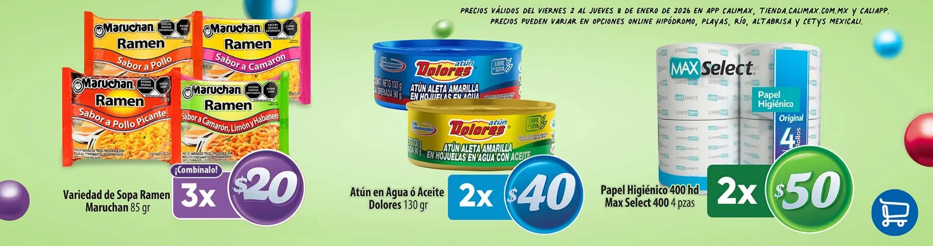 Catálogo de Folleto Calimax 6 de enero al 8 de enero 2026 - Pagina 2