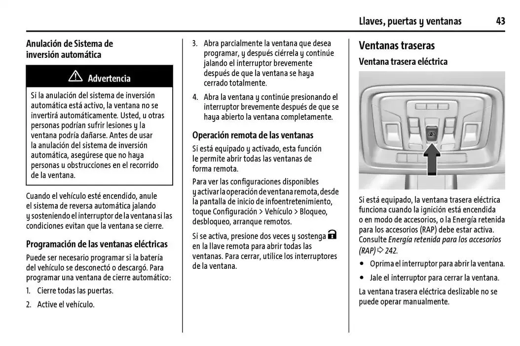 Catálogo de Cheyenne 2025 Manual del propietario 22 de enero al 31 de diciembre 2025 - Pagina 44