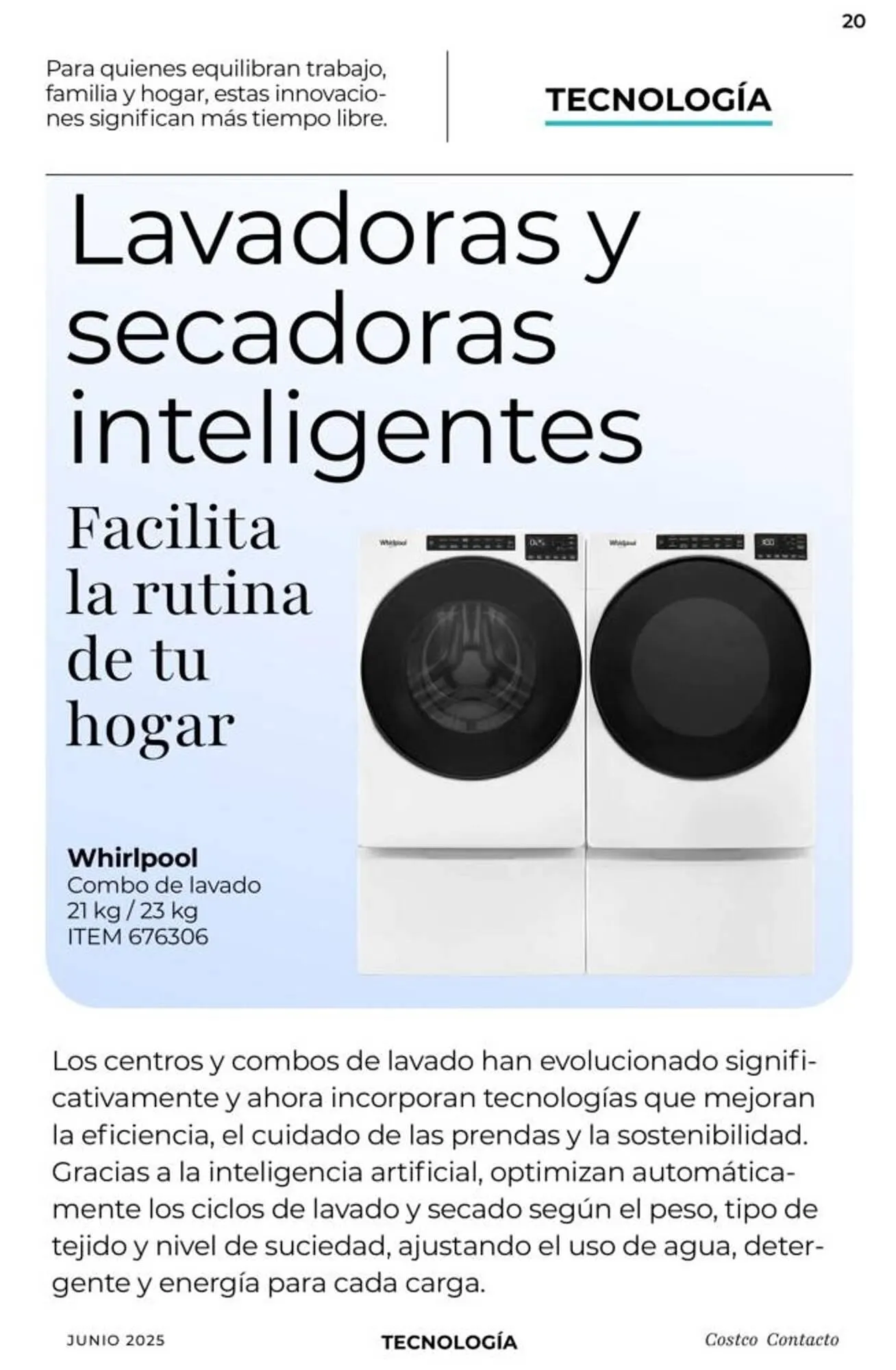 Catálogo de Catálogo Costco 1 de junio al 30 de junio 2025 - Pagina 20