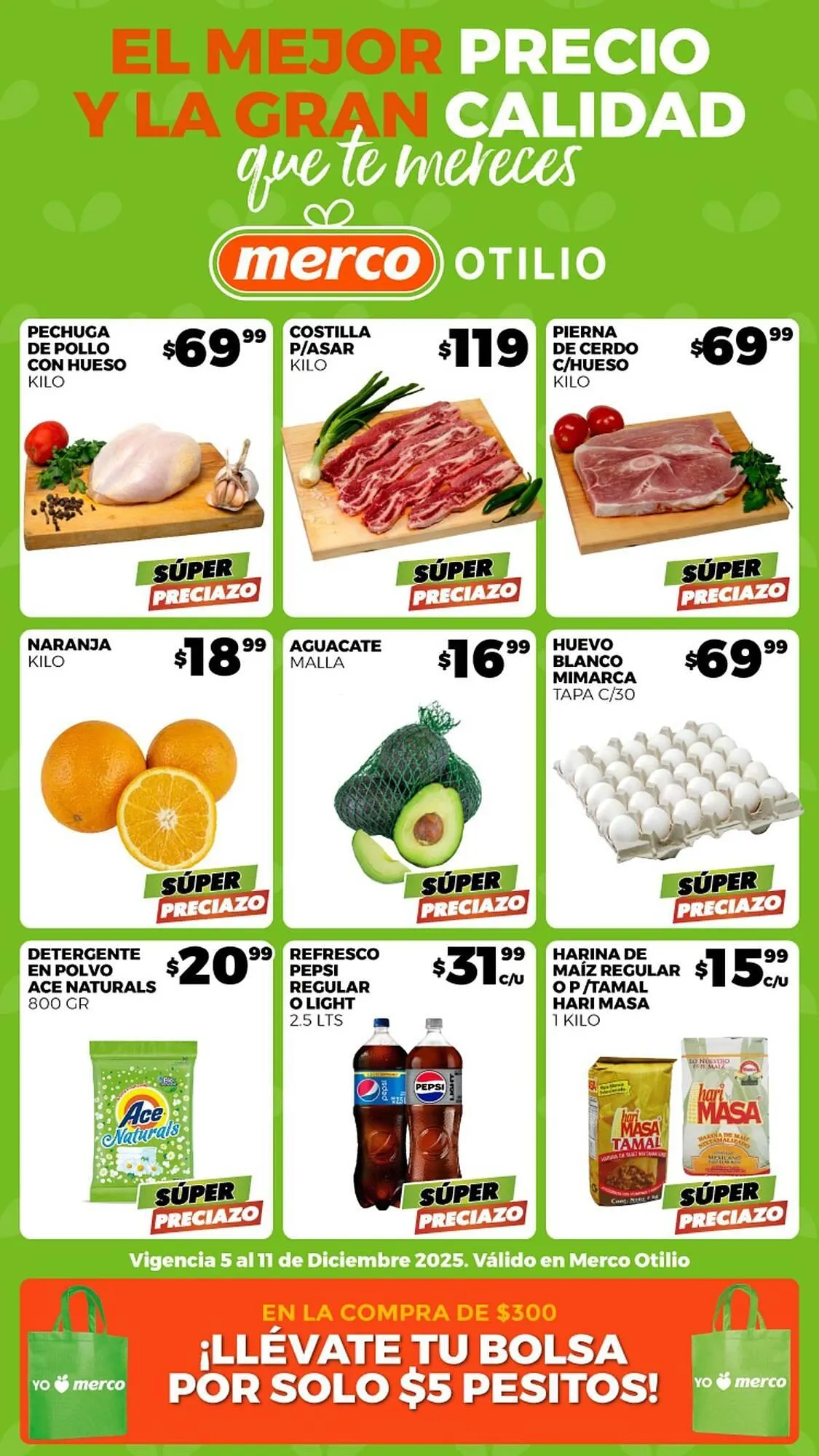 Catálogo de Folleto Merco 5 de diciembre al 11 de diciembre 2025 - Pagina 1
