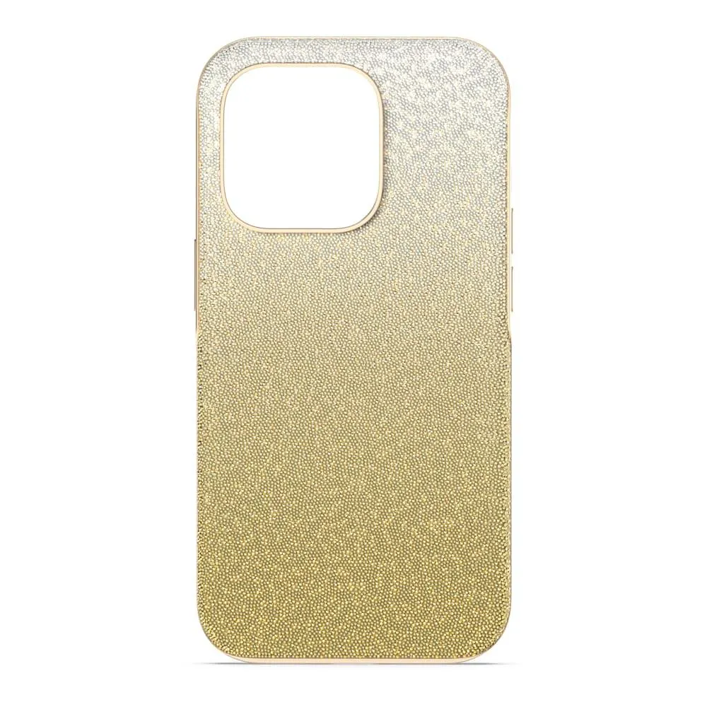 Funda para smartphone High, Degradado de color, iPhone® 14 Pro, Tono dorado