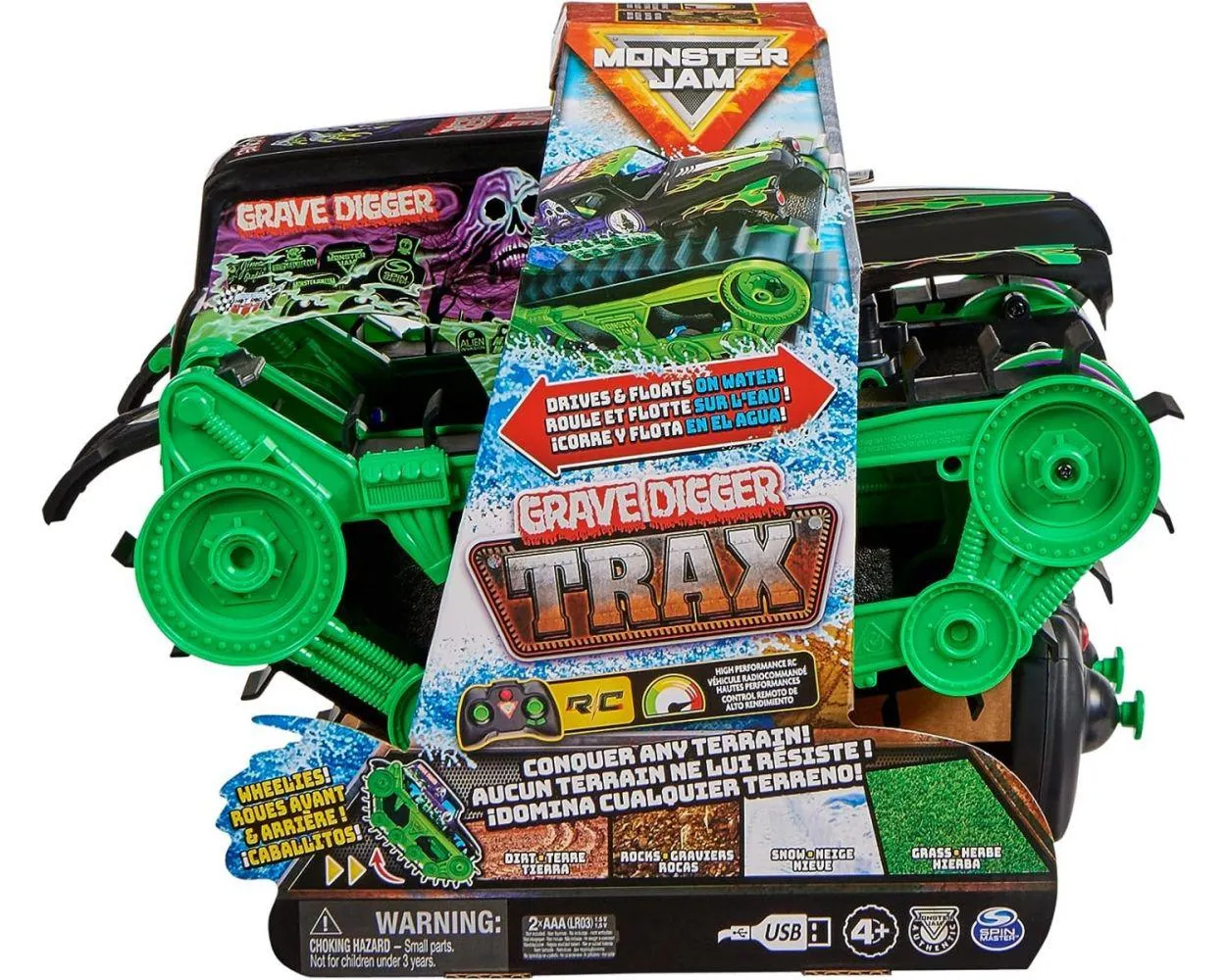 Monster Jam Grave Digger Trax