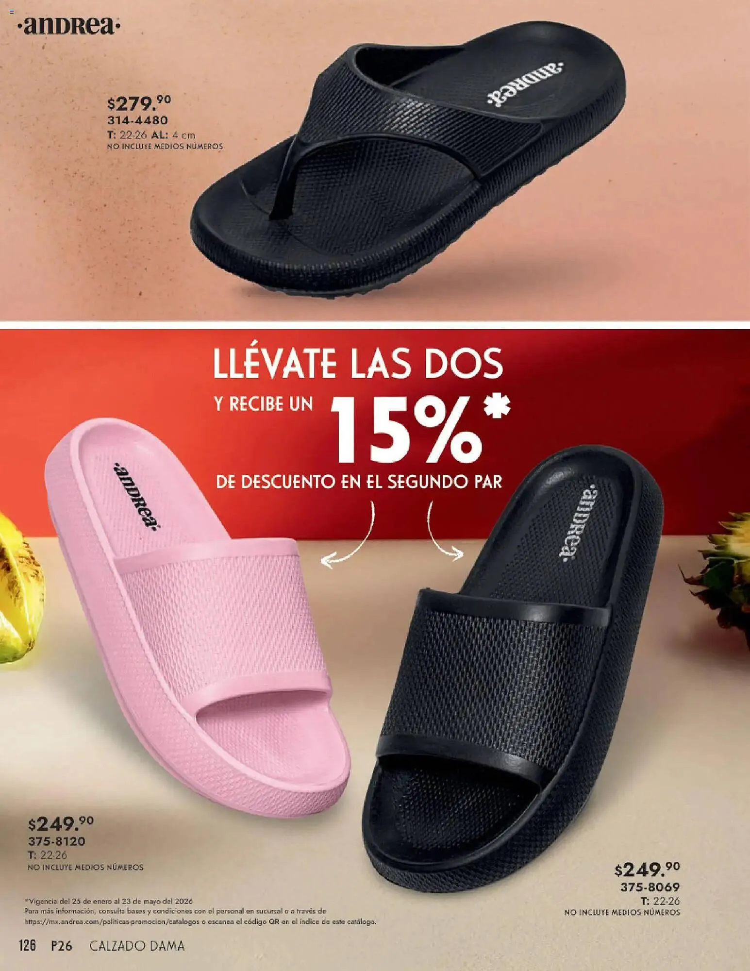 Catálogo de Catálogo Andrea 25 de enero al 24 de mayo 2026 - Pagina 126