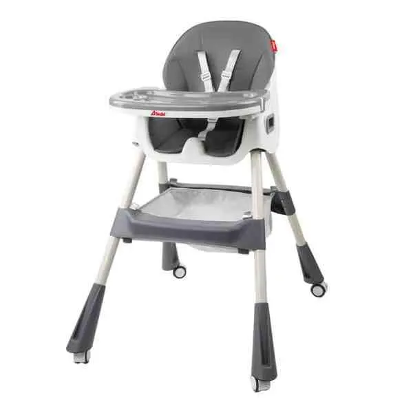 Silla Alta Eat & Rock 3 en 1 Gris