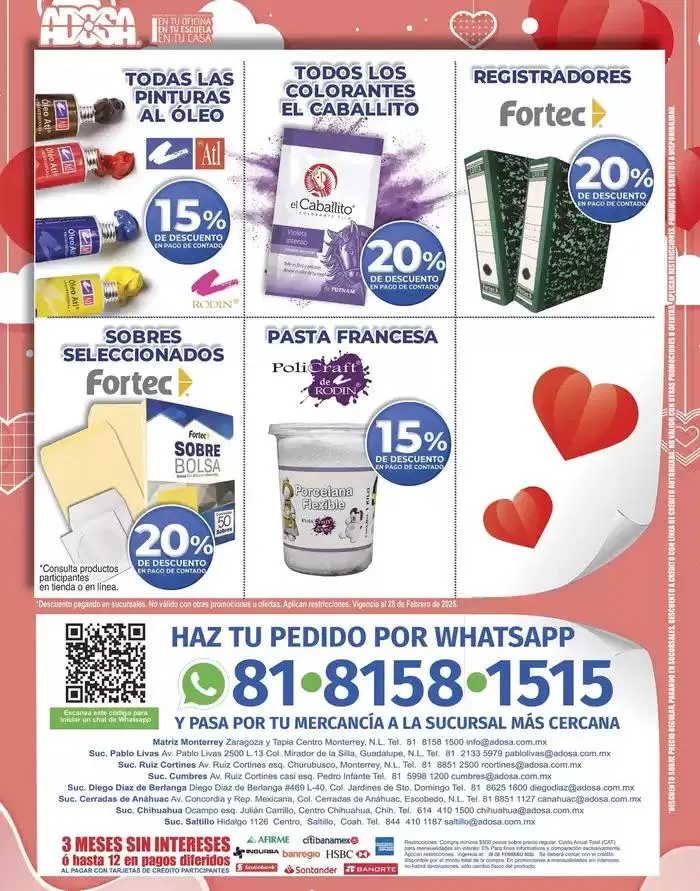 Catálogo de Ofertas Adosa 3 de febrero al 28 de febrero 2025 - Pagina 4