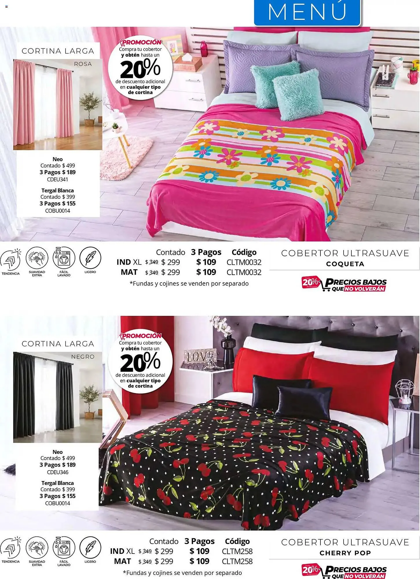 Catálogo de Catálogo Colchas Concord 1 de mayo al 1 de agosto 2026 - Pagina 255