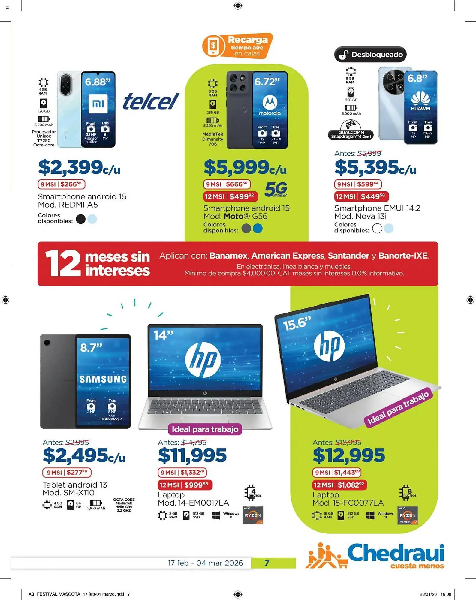 Catálogo de Folleto Chedraui 17 de febrero al 5 de marzo 2026 - Pagina 7