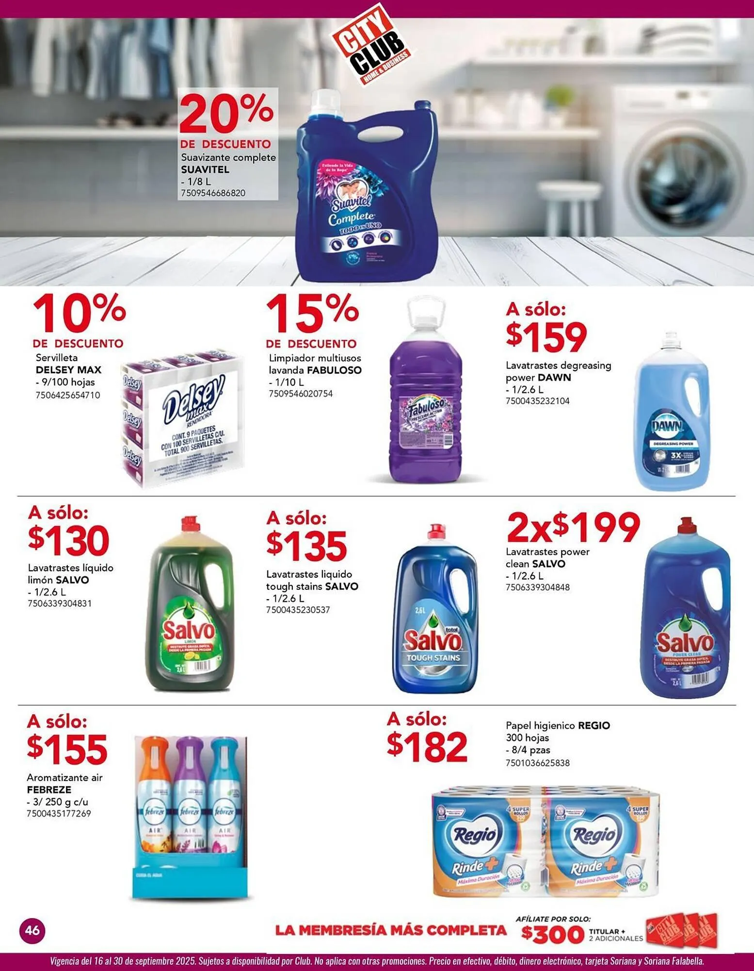 Catálogo de catálogo City Club 2 de septiembre al 30 de septiembre 2025 - Pagina 46