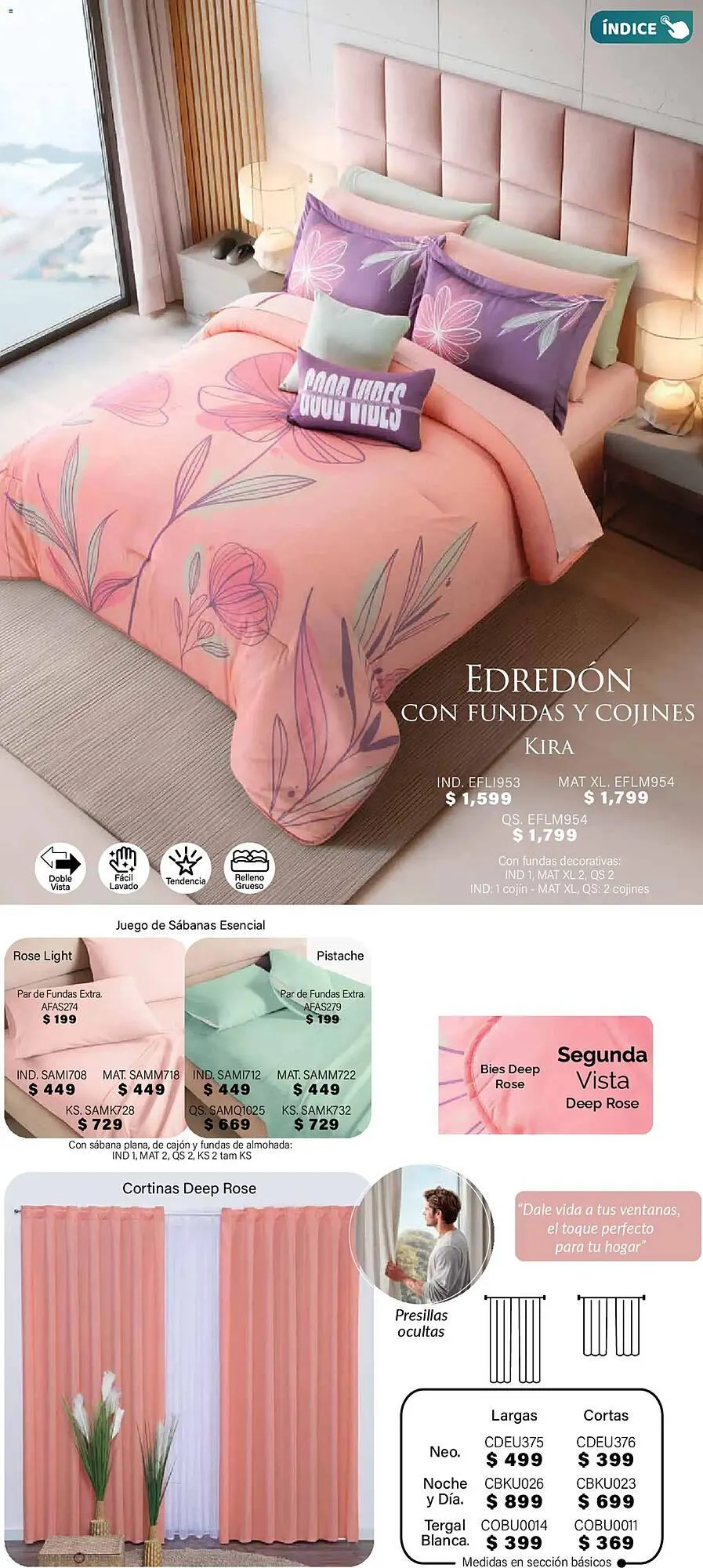 Catálogo de Catálogo Colchas Concord 1 de noviembre al 1 de febrero 2026 - Pagina 129
