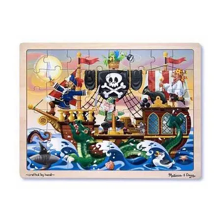 Rompecabezas tablero piratas 48 piezas