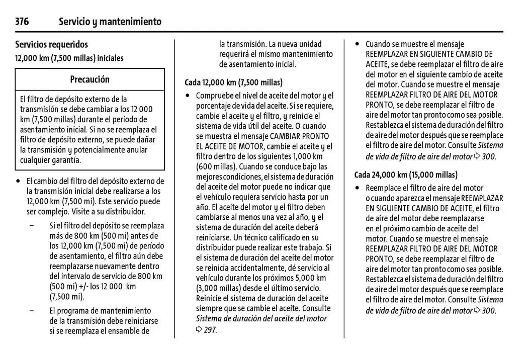 Catálogo de Chevrolet Corvette Stingray Manual del propietario 22 de enero al 31 de diciembre 2025 - Pagina 377