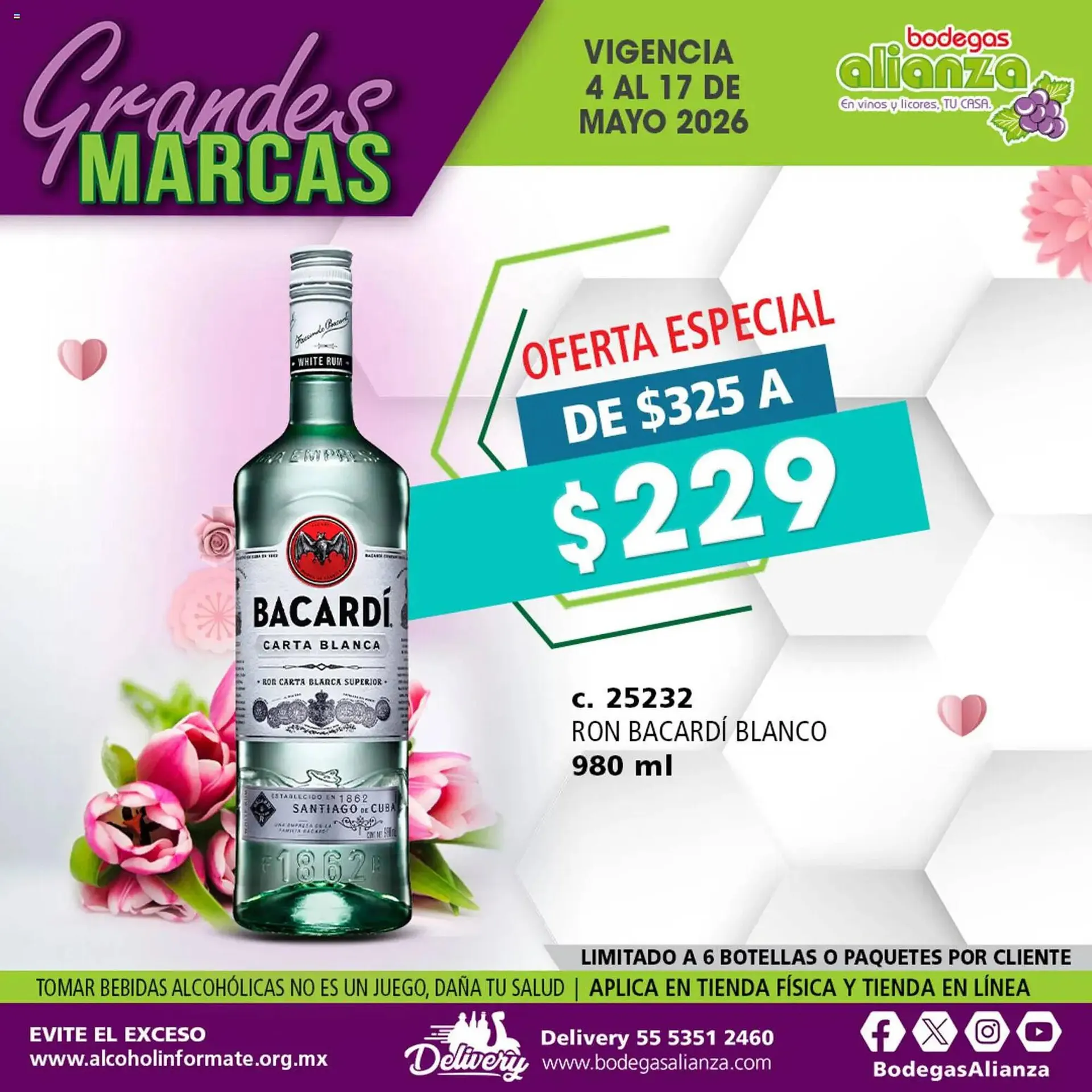 Catálogo de Folleto Bodegas Alianza 4 de mayo al 18 de mayo 2026 - Pagina 1