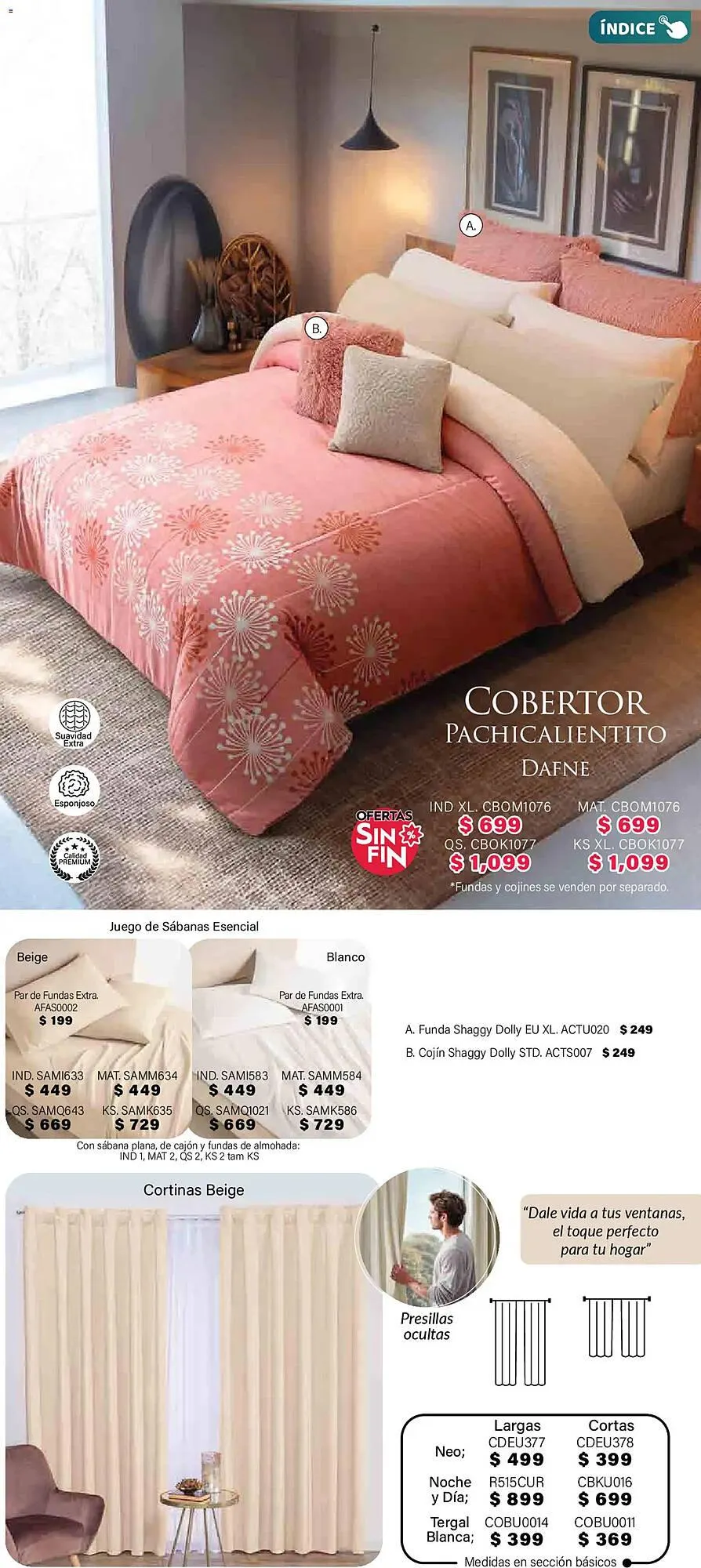 Catálogo de Catálogo Colchas Concord 1 de noviembre al 1 de febrero 2026 - Pagina 301