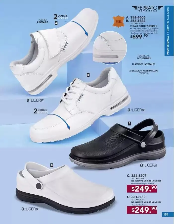 Catálogo de ANDREA | CALZADO CABALLERO 26 de enero al 24 de mayo 2025 - Pagina 151