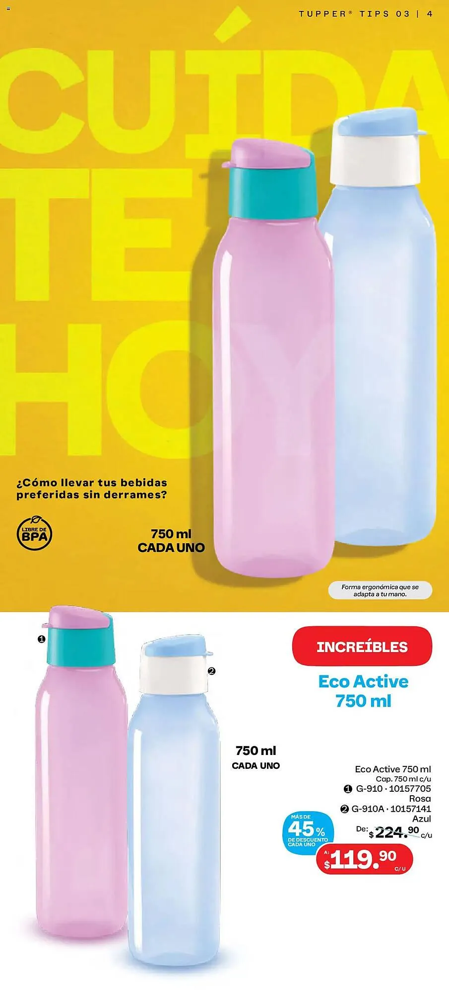 Catálogo de Catálogo Tupperware 24 de febrero al 23 de marzo 2025 - Pagina 4