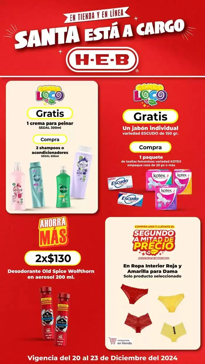 Catálogo de HEB - Combo Loco 23 de diciembre al 23 de diciembre 2024 - Pagina 5