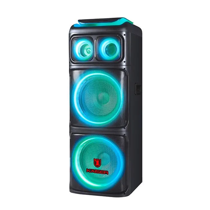 Bafle 12″ Kaiser bluetooth 50,000 W con luz