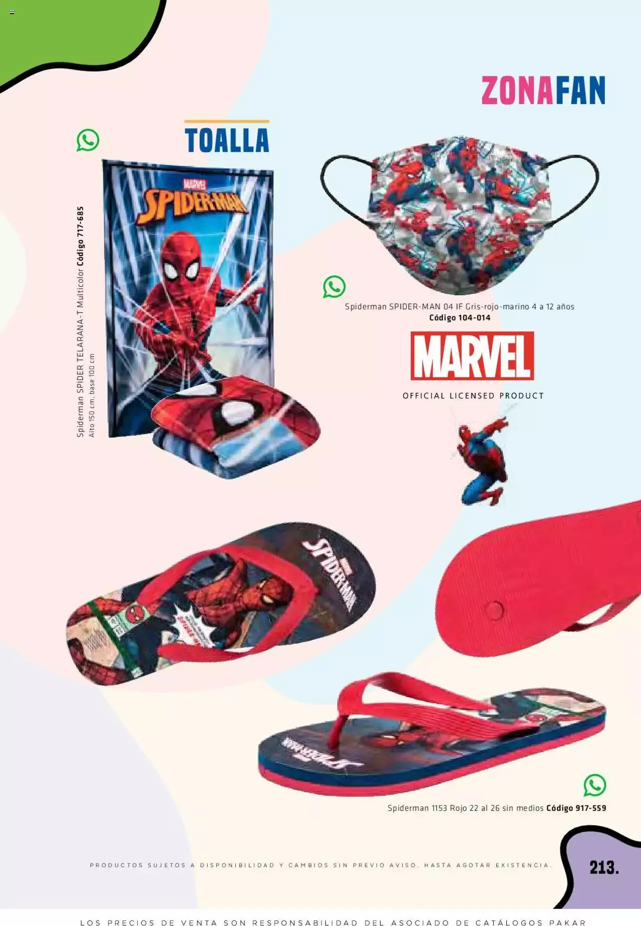 Catálogo de SC Pakar kids 3 de marzo al 31 de diciembre 2023 - Pagina 213