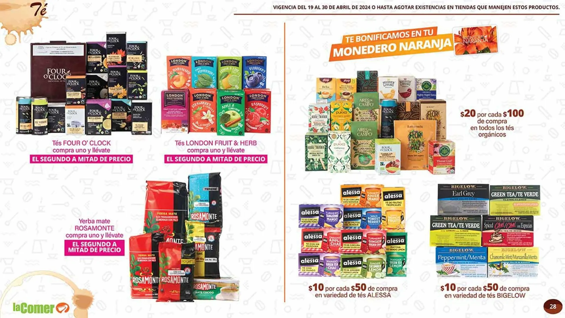 Catálogo de Catálogo La Comer 19 de abril al 30 de abril 2024 - Pagina 28