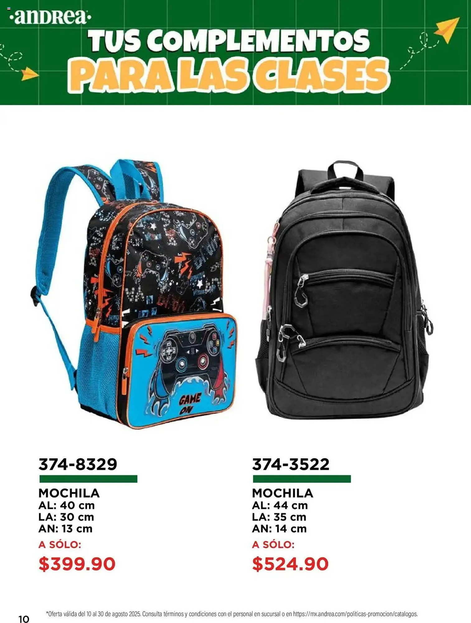 Catálogo de Catálogo Andrea 10 de agosto al 31 de agosto 2025 - Pagina 10