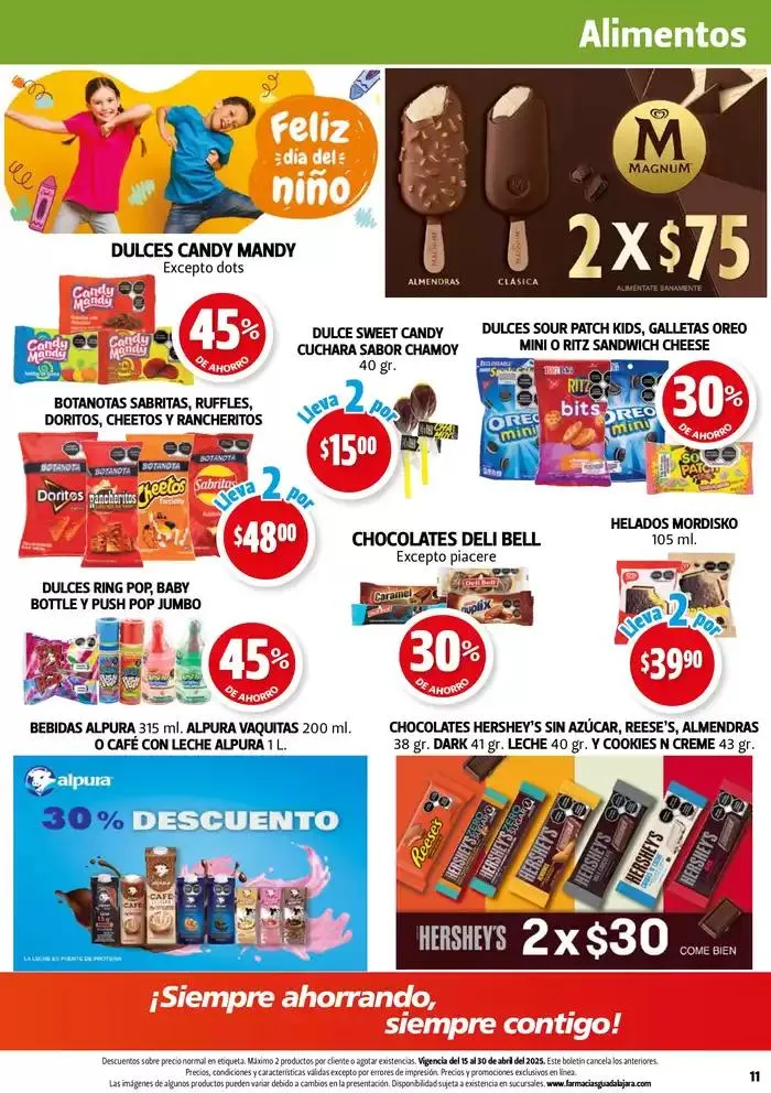 Catálogo de Boletín Farmacias Guadalajara 15 de abril al 1 de mayo 2025 - Pagina 11