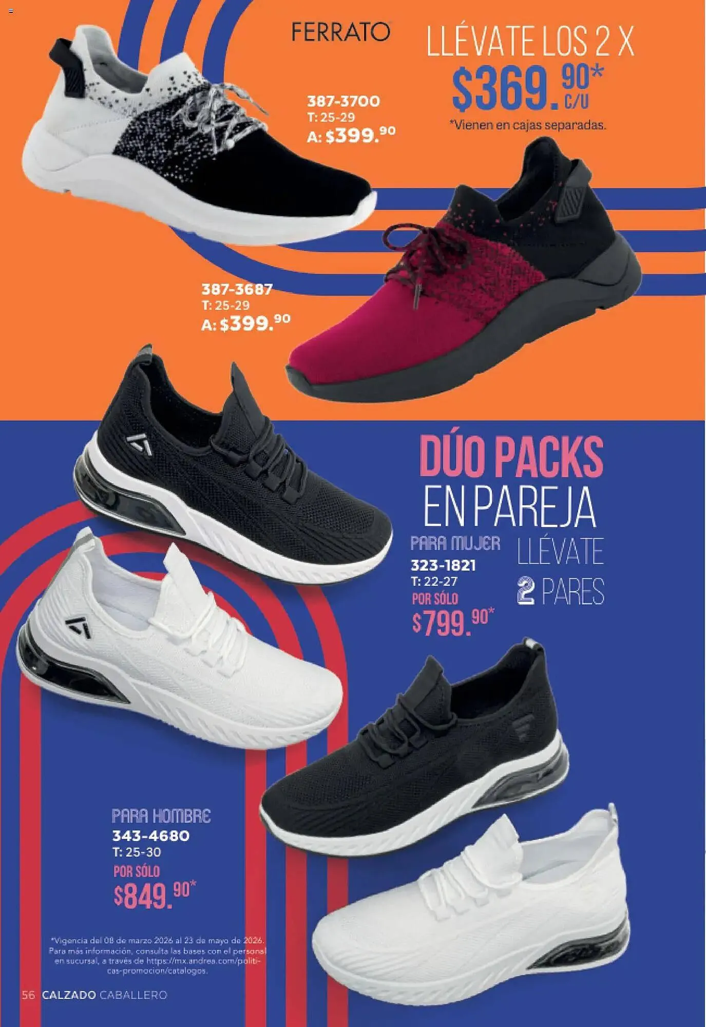 Catálogo de Catálogo Andrea 8 de marzo al 24 de mayo 2026 - Pagina 56