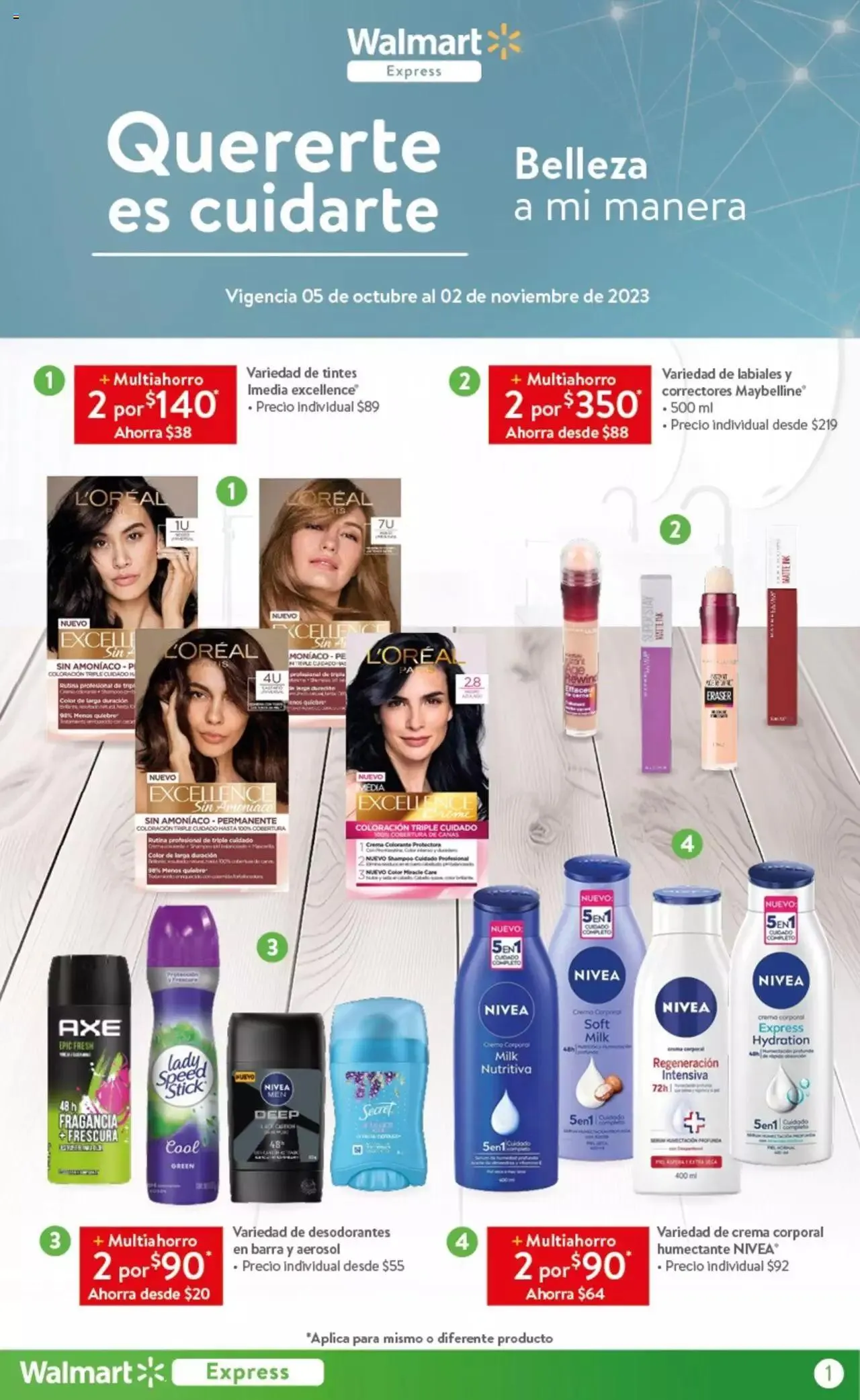 Catálogo de Walmart Express folleto 5 de octubre al 2 de noviembre 2023 - Pagina 1