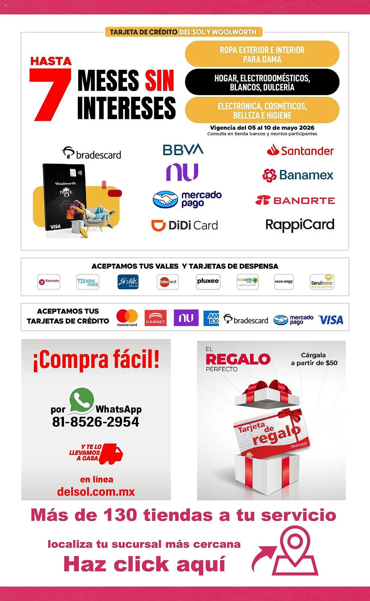 Catálogo de Catálogo Woolworth 5 de mayo al 10 de mayo 2026 - Pagina 22