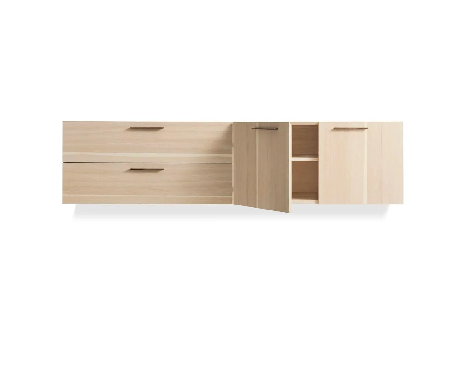 Shale 2 Door / 2 Drawer Wall-Mounted Cabinet