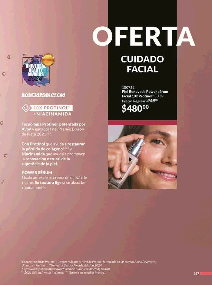 Catálogo de Avon COSMÉTICOS C15 14 de agosto al 18 de septiembre 2024 - Pagina 127