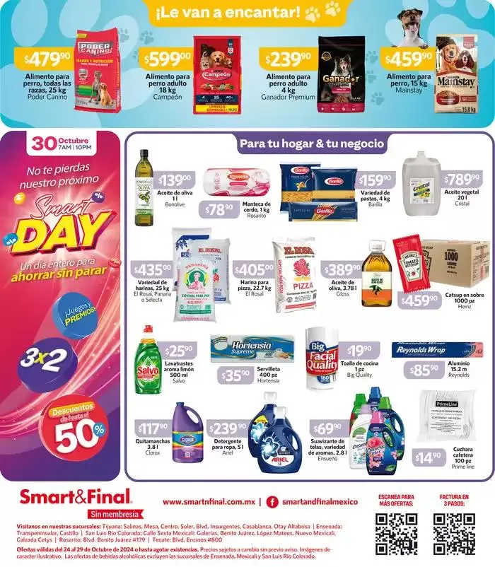 Catálogo de Ofertas Smart & Final 25 de octubre al 29 de octubre 2024 - Pagina 4